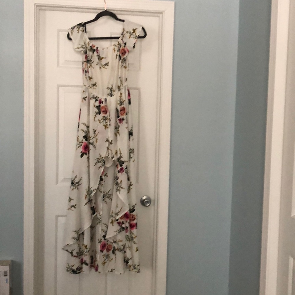 Forever 21 - off the shoulder high low romper